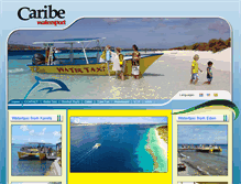 Tablet Screenshot of caribewatersportbonaire.com